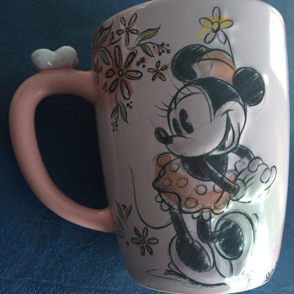 Disney Pink Mug "Bow" with Minnie